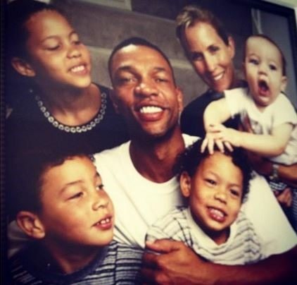 Doc Rivers and his family