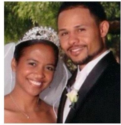 Coco Crisp and his wife Maria Crisp