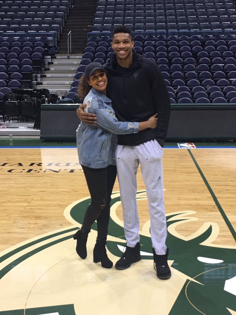 Giannis Antetokounmpo Girlfriend Height Mariah Danae Riddlesprigger Tiktok Star Biography Age So How Old Is Giannis Antetokounmpo In 2021 And What Is His Height And Weight Elaina Branch