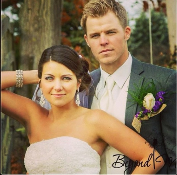 Happy Anniversary Brock Holt and Lakyn Pennington