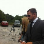 Francois Hougaard Reeva Steenkamp funeral picture