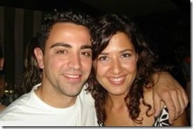 4 - Nuria Cunillera is Xavi Hernandez's Wife