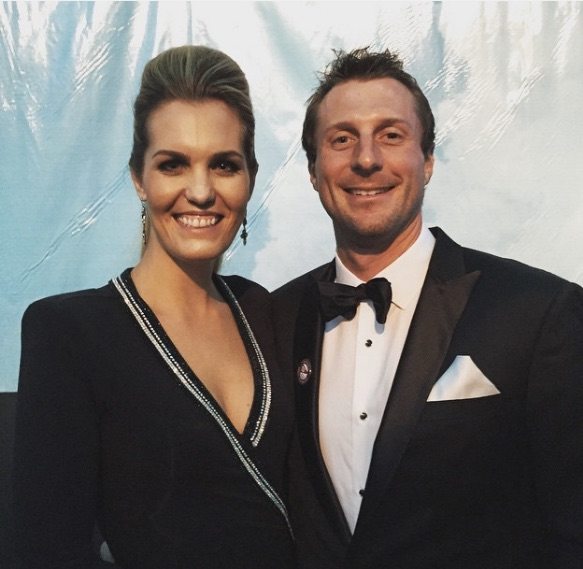 Max Scherzer - Max and Erica, prior to hitting the #ASGRedCarpet.