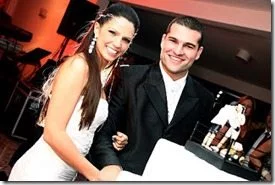 Renata Ribeiro wedding pic