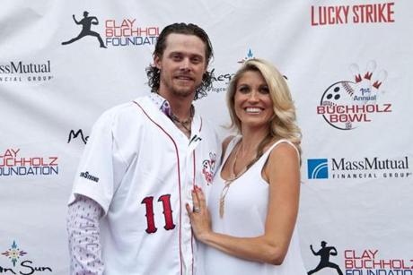 1 - Lindsay Clubine Buchholz- Clay Buchholz's Wife