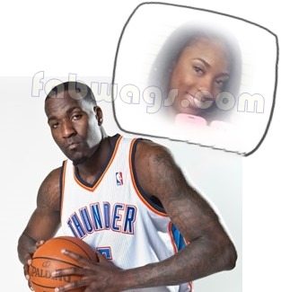 15 - EXCLUSIVE PHOTOS!! Mikeetta Cotton- NBA Kendrick Perkins' Fender Bender