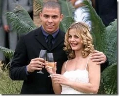 ronaldo Milene domingues wedding