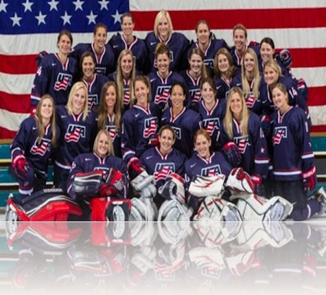 9 - USA Olympic Women Ice Hockey Players