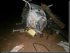 Fernandão helicopter crash photo
