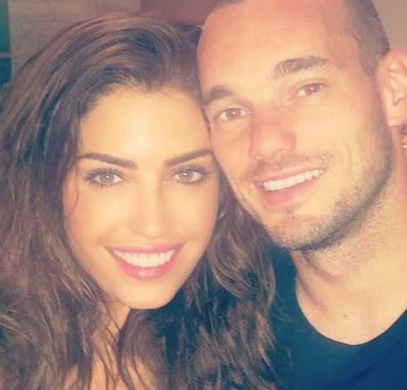 Yolanthe Sneijder-Cabau 1 - Yolanthe Sneijder-Cabau- Dutch Soccer player Wesley Sneijder's Wife