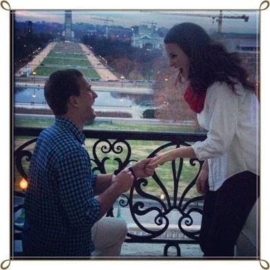 Kirk Cousins Julie Hampton engagement