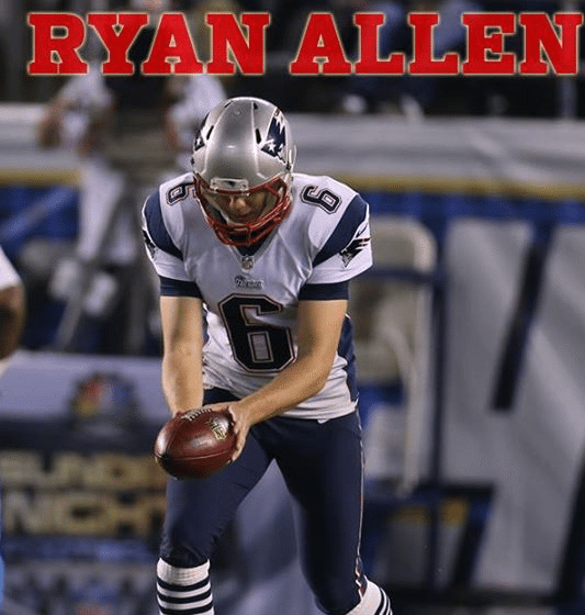 Ryan Allen 1 - Who is NFL player Ryan Allen's girlfriend?