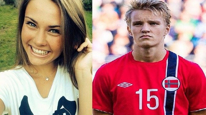 Oda Burud Real Madrid S Young Player Martin Odegaard Girlfriend Bio Wiki Photos [ 375 x 672 Pixel ]