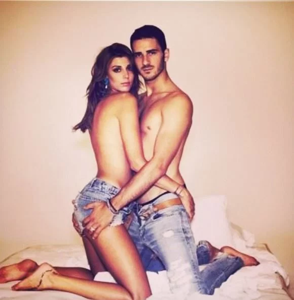 Leonardo Bonucci wife Martina Maccari-photos