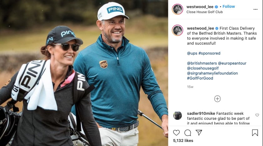 Golfer Lee Westwood S New Girlfriend Helen Storey Bio Wiki