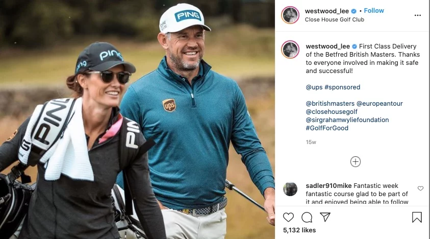 Helen Storey 1 - Golfer Lee Westwood's New Girlfriend Helen Storey