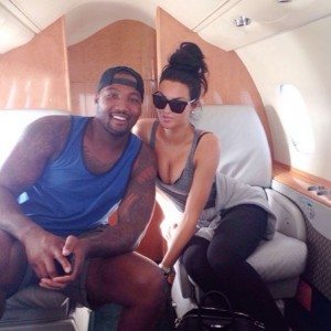 Shaun Phillips girlfriend Natalie Halcro-photo