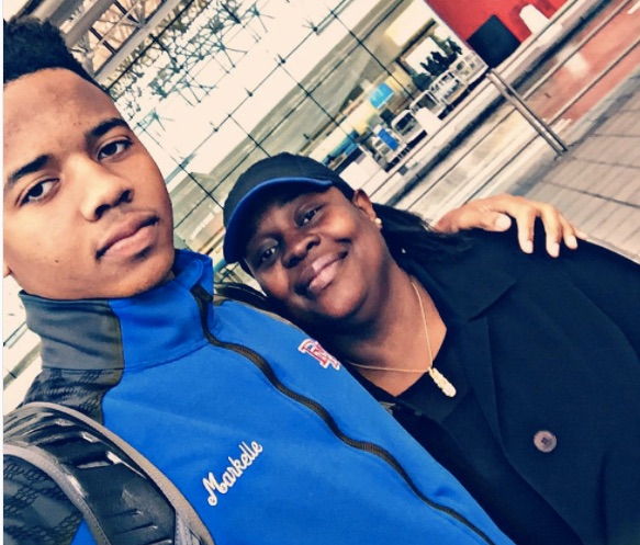 Markelle Fultz' Mother Ebony Fultz.