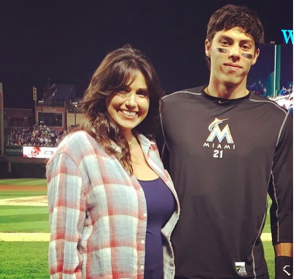 Alecia Yelich (born 1968) and her baseball-playing son Christian (born  1991) : r/FuckImOld