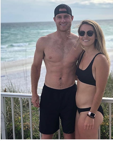 Wil Lutz had big offseason with Saints contract, new house. But the kicker?  She said 'yes'