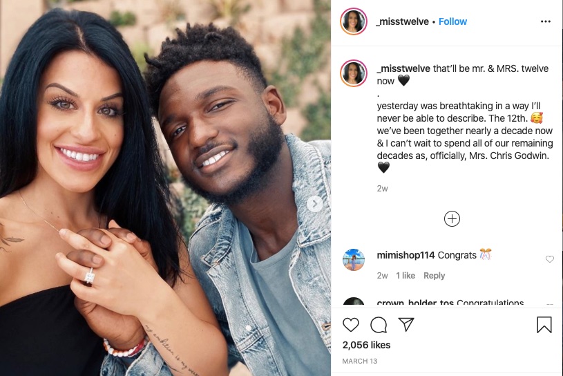 Chris Godwin celebrates Super Bowl win adorably with childhood sweetheart  Mariah DelPercio