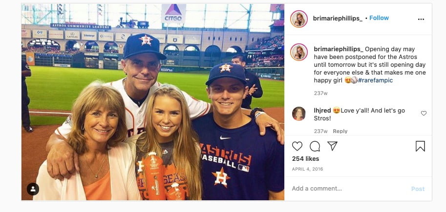 Brett Phillips' Wife Bri Phillips