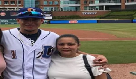 Willy Adames' Mother Sobeida Luna