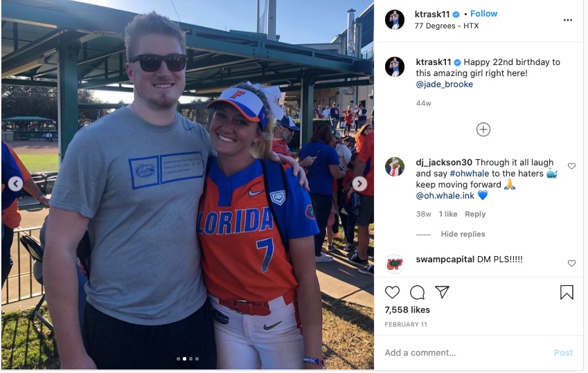 Florida Gators QB Kyle Trask s Girlfriend Jade Caraway