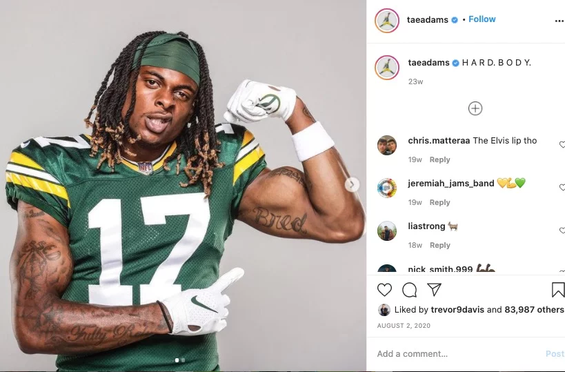 Davante Adams Wife 6 - Davante Adams Wife Devanne Adams