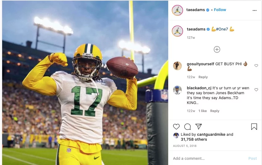 Davante Adams Wife 4 - Davante Adams Wife Devanne Adams