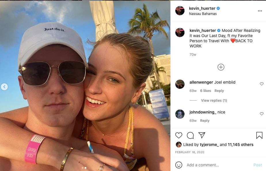 Kevin Huerter Girlfriend Elsa Shafer (Bio, Wiki)