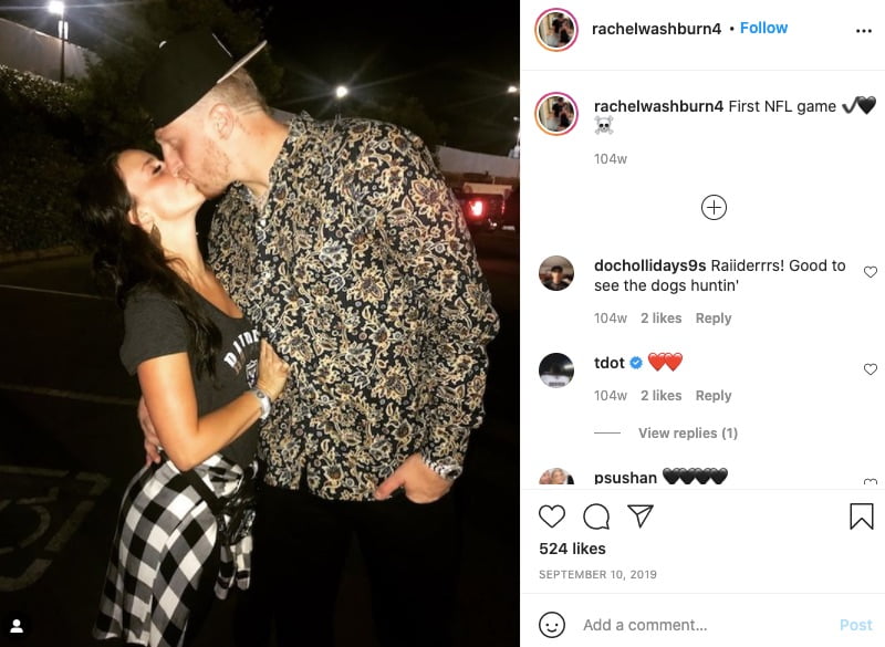 Las Vegas Raiders' Maxx Crosby Marries Rachel Washburn in Romantic