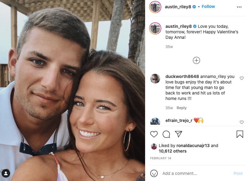 Who Is Austin Riley's Wife Anna Riley? - ABTC