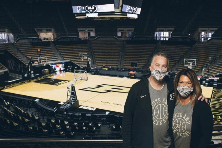 Purdue Matt Painter Second Wife Sherry Painter