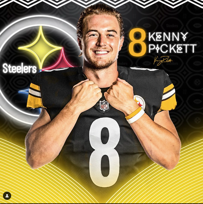 Mom changed my AB bumblebee jersey to a Kenny Pickett jersey! I think she  did an amazing job! : r/steelers