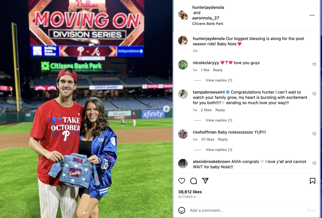 Aaron Nola wife